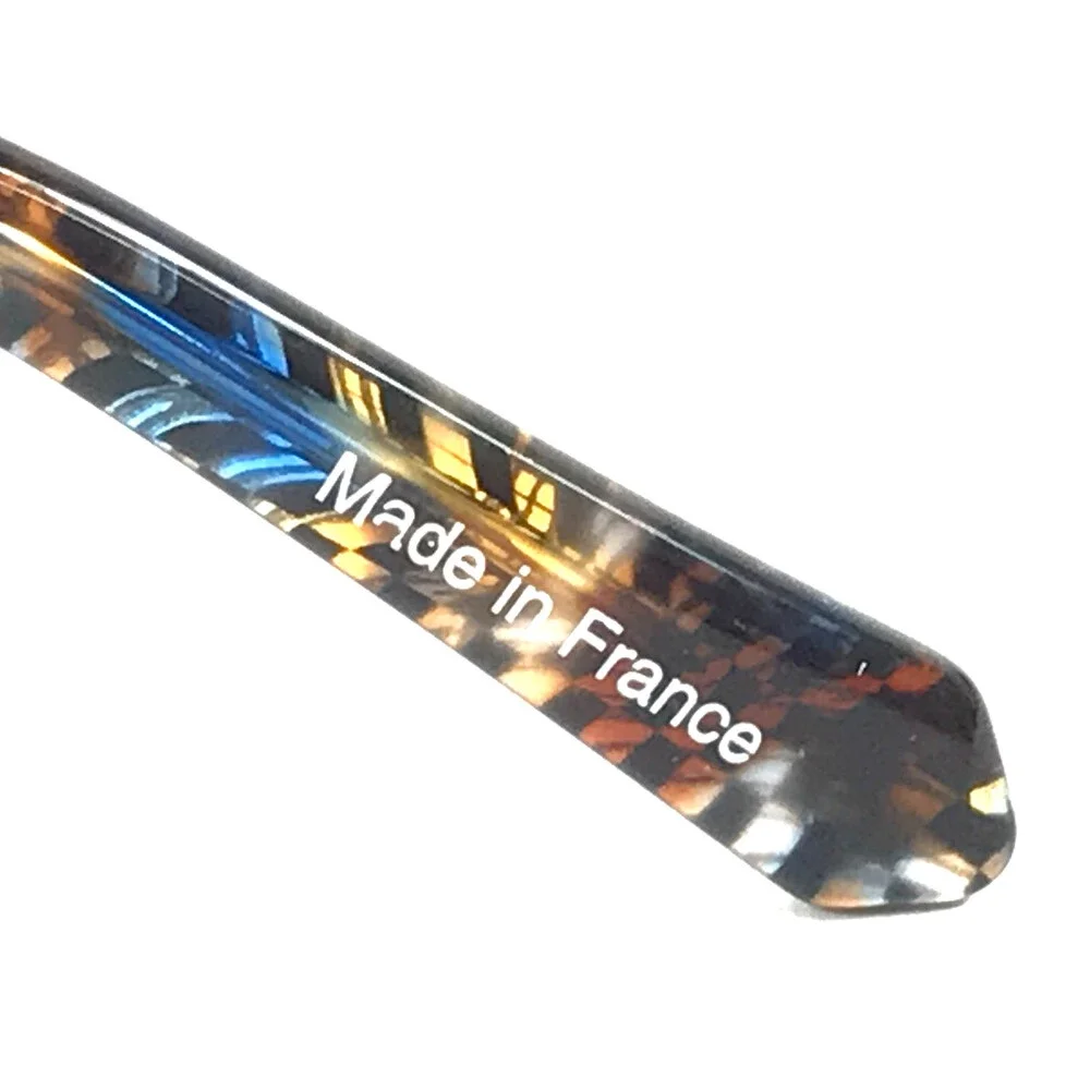 J.F. Rey Teens Eyeglasses Frames AMAURY 9220 Demi Blue Checkered 50-18-140